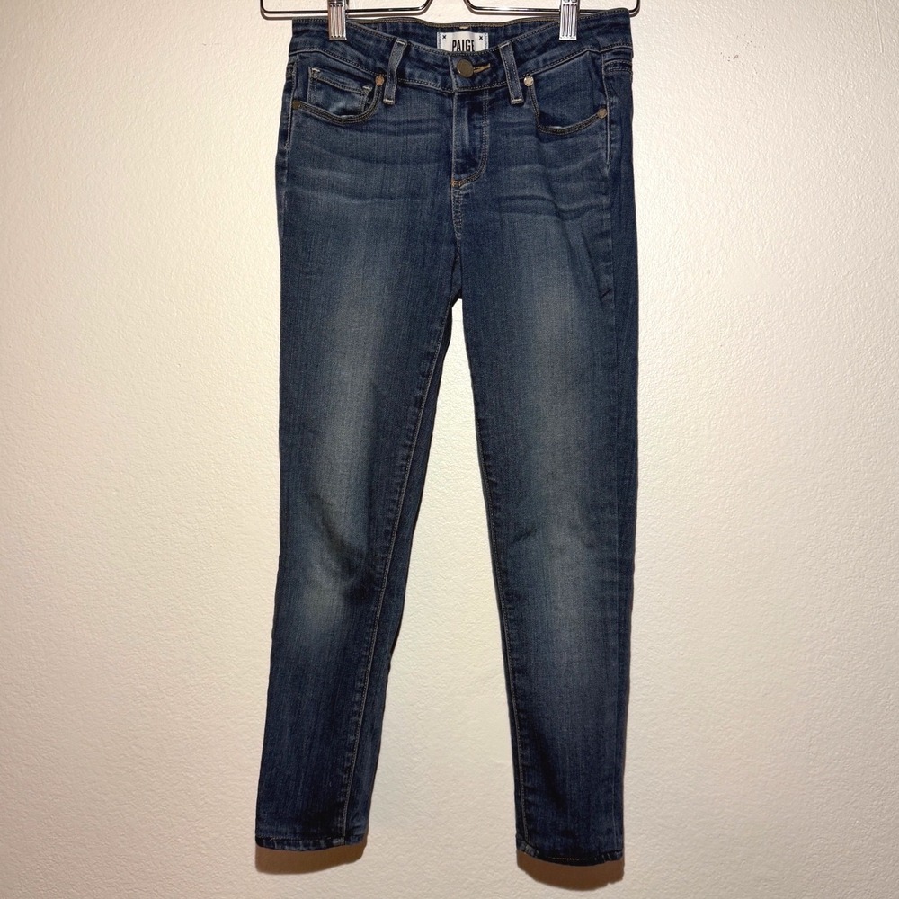 Paige Verdugo Ultra Skinny Jeans Tristan Dark Wash Denim Size 25